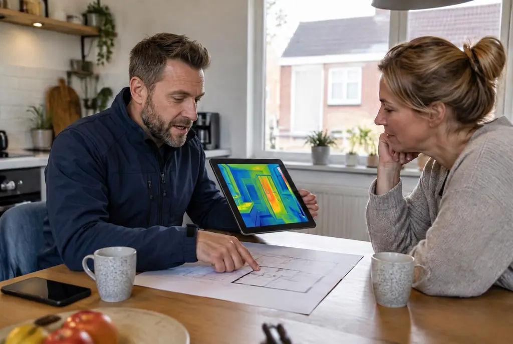 Lekdetectie Edam – bevindingen bespreken aan de keukentafel